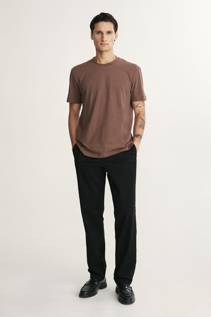 Brushed cotton t-shirt