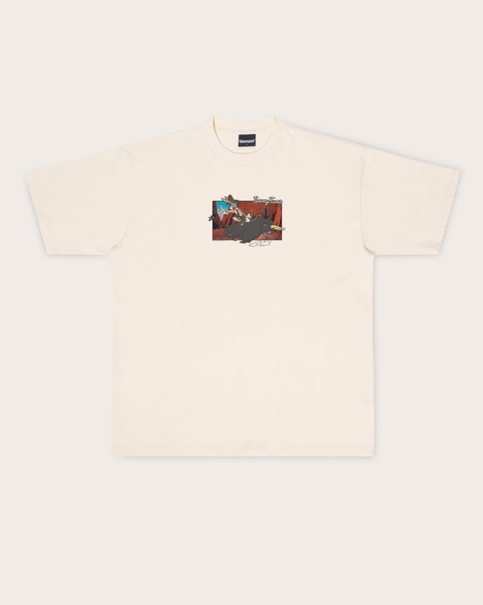 Buckle Up Bugs Oversized Tee Threadheads Australia #colour_natural