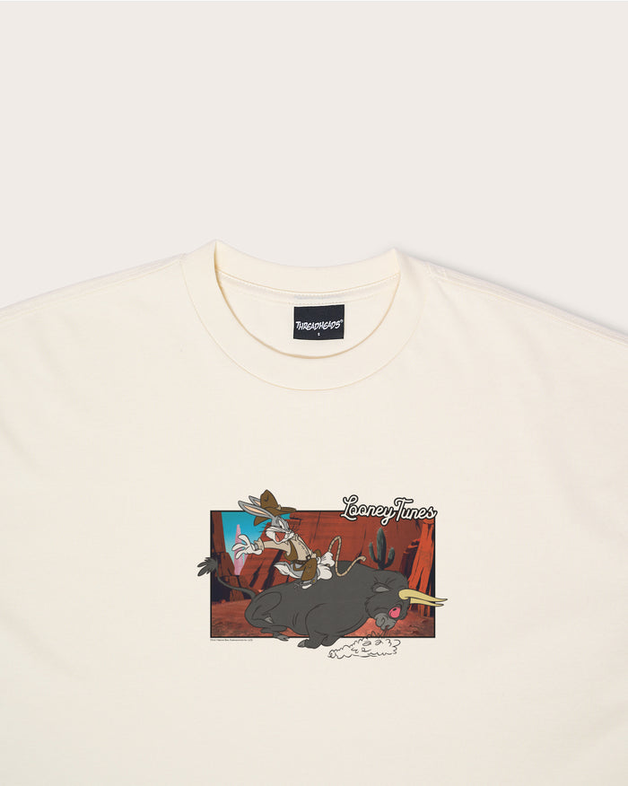 Buckle Up Bugs Oversized Tee Threadheads Australia #colour_natural