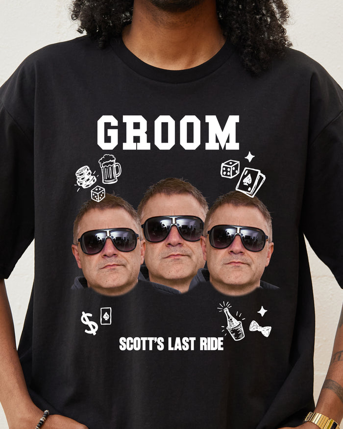 Custom bachelor and bucks party shirt — design your own at Threadheads
