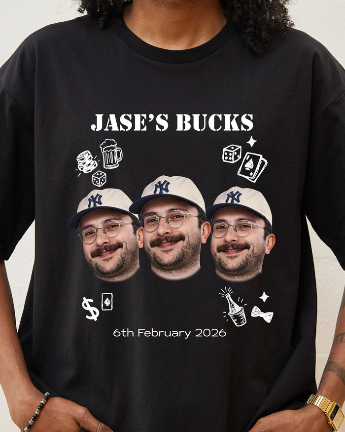Custom bachelor and bucks party shirt — design your own at Threadheads
