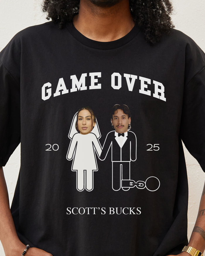 Custom bachelor and bucks party shirt — design your own at Threadheads