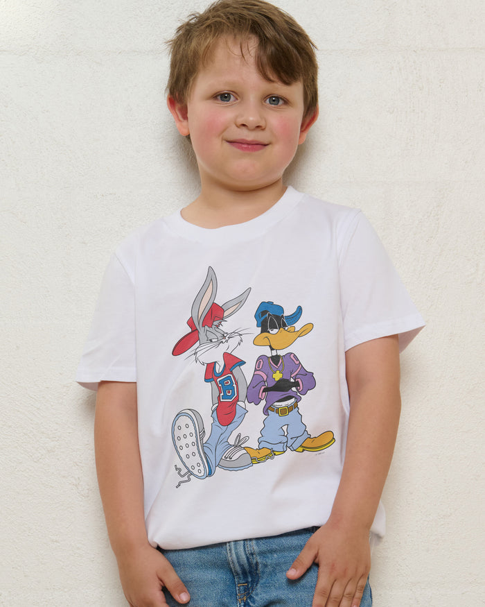 Bugs & Daffy West Coast White Kids T-Shirt