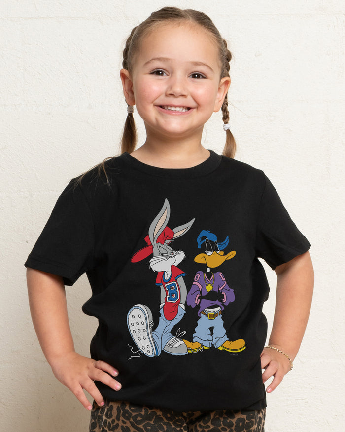 Bugs & Daffy West Coast Black Kids T-Shirt