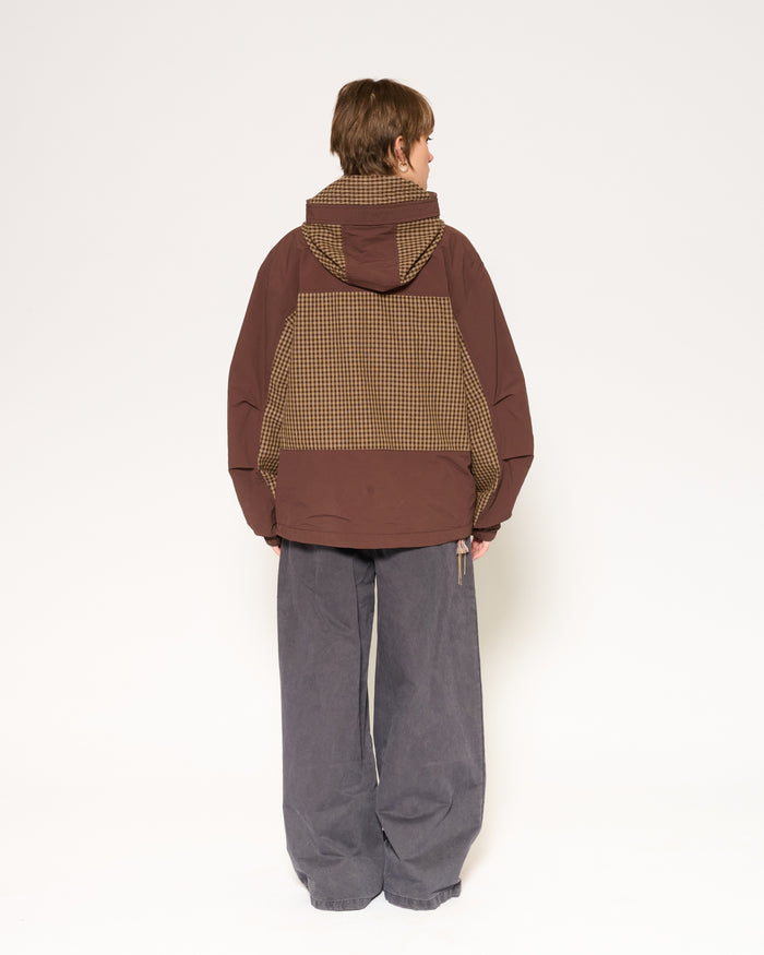 Cadence Checked Utility Jacket