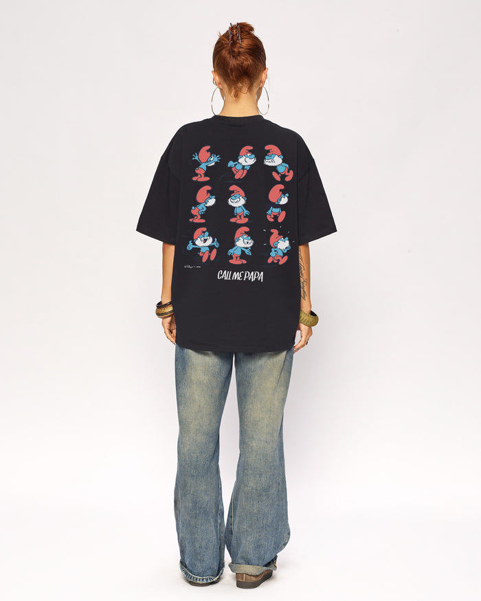 Call Me Papa Oversized Tee
