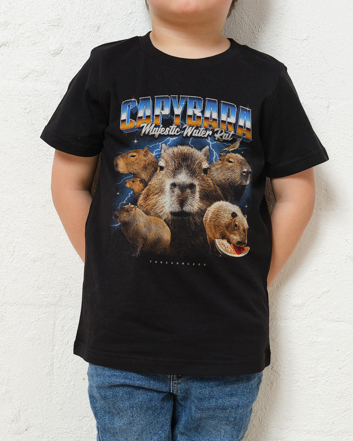 Capybara Water Rat Kids T-Shirt Online Australia
