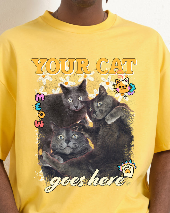Cat Bootleg Tee Custom Tee