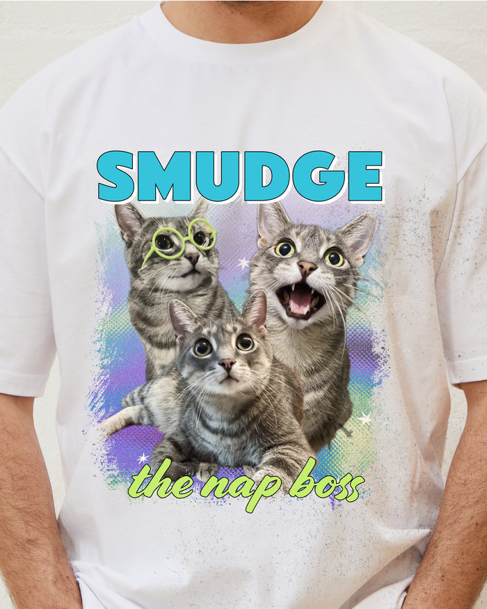 Cat Bootleg Tee Custom Tee – view 3