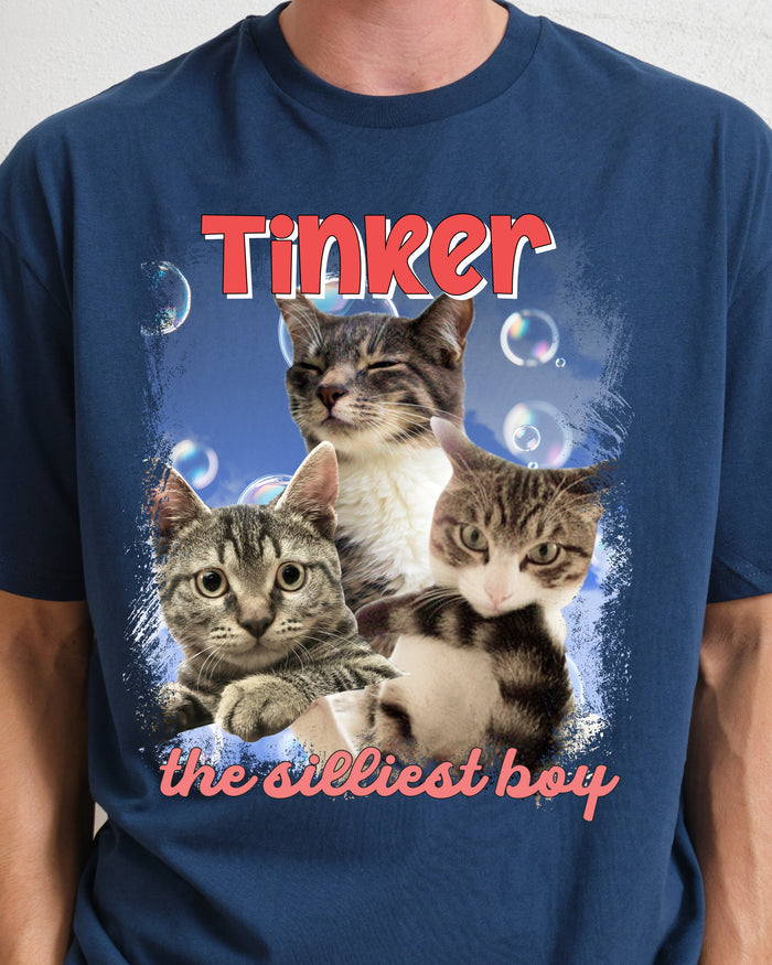 Cat Bootleg Tee Custom Tee – view 6