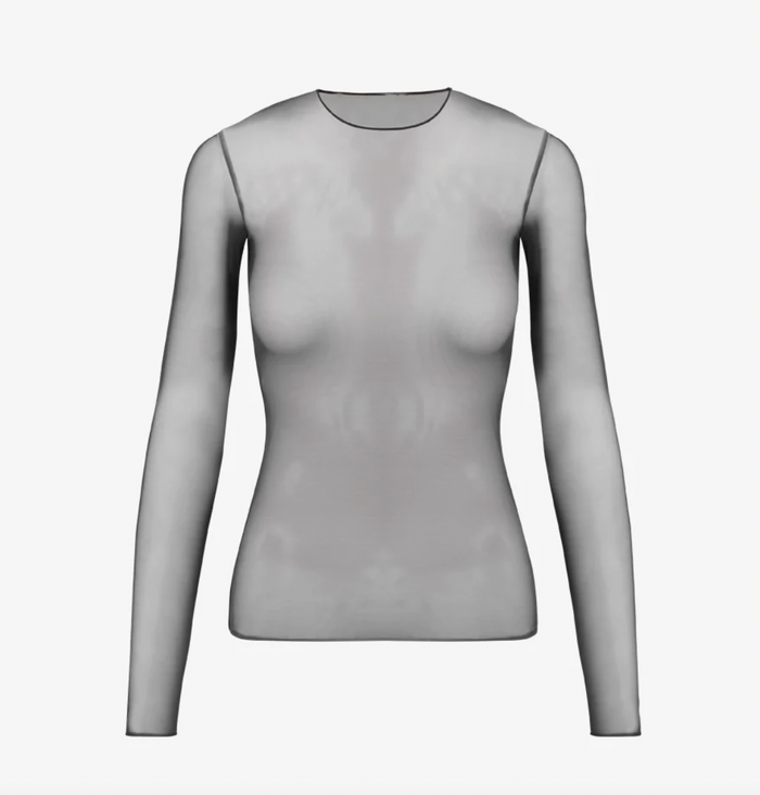 Chic Mesh LS Top