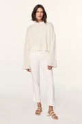 Chloe Crop White Sands
