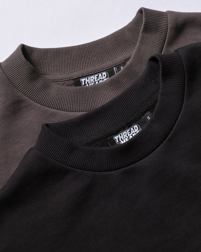 Classic Sweatshirt 2 Pack: Black, Charcoal