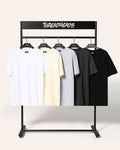 Classic Tee 5 Pack: Charcoal, Black, Grey, Natural, White