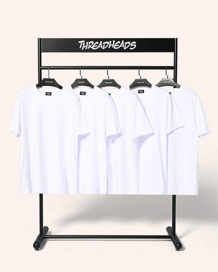Classic Tee 5-Pack: White