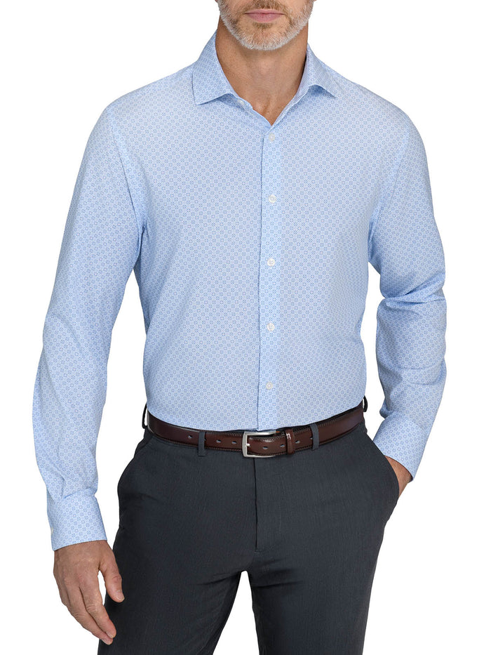 WHITE/BLUE / 15 / Slim