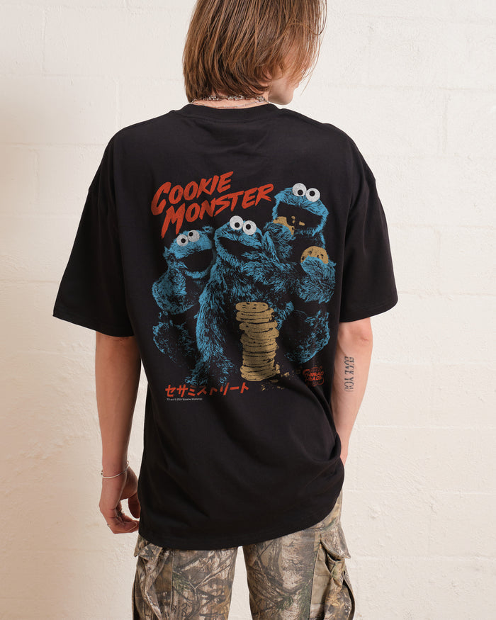 Cookie Kaiju Front and Back T-Shirt Australia Online