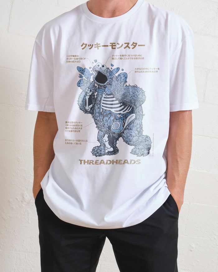 Cookie Monster Anatomy T-Shirt Australia Online