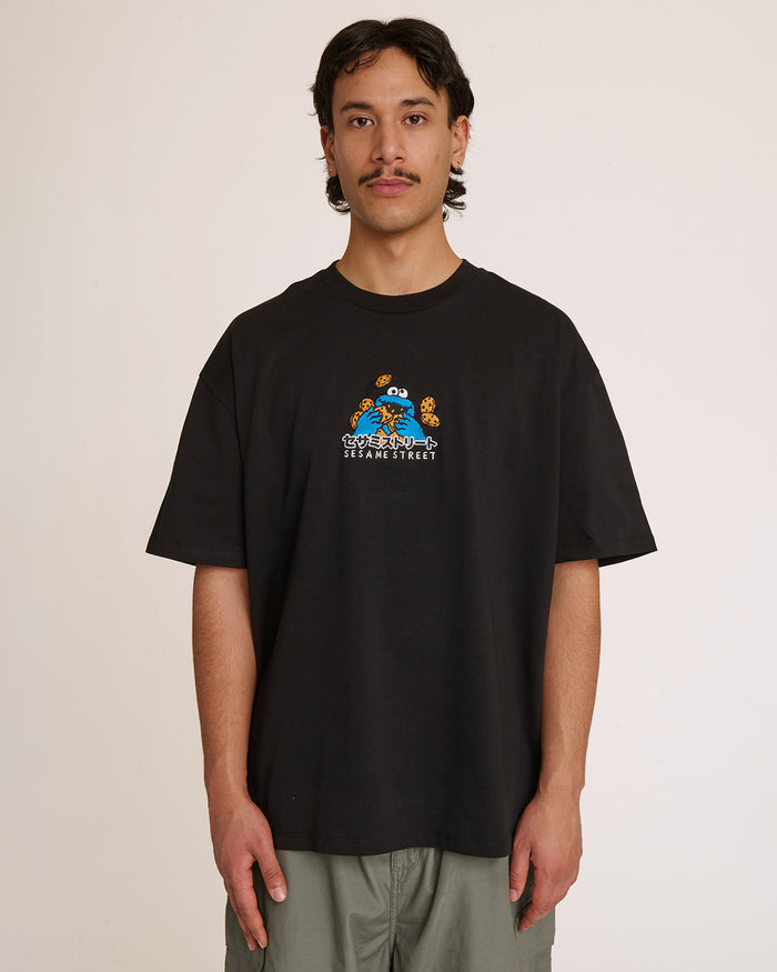Tokyo Sweet Treat Cookie Monster Oversized Tee Australia