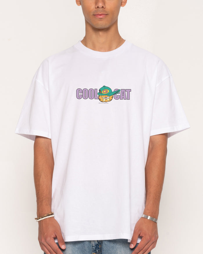Cool Cat White T-Shirt