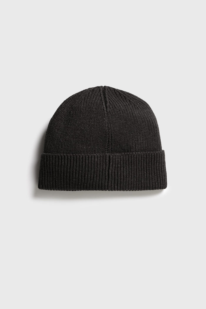 Cotton blend beanie hat