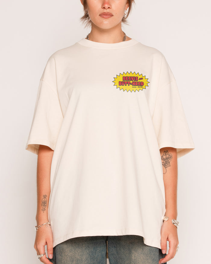 Couch Life Natural Oversized Tee