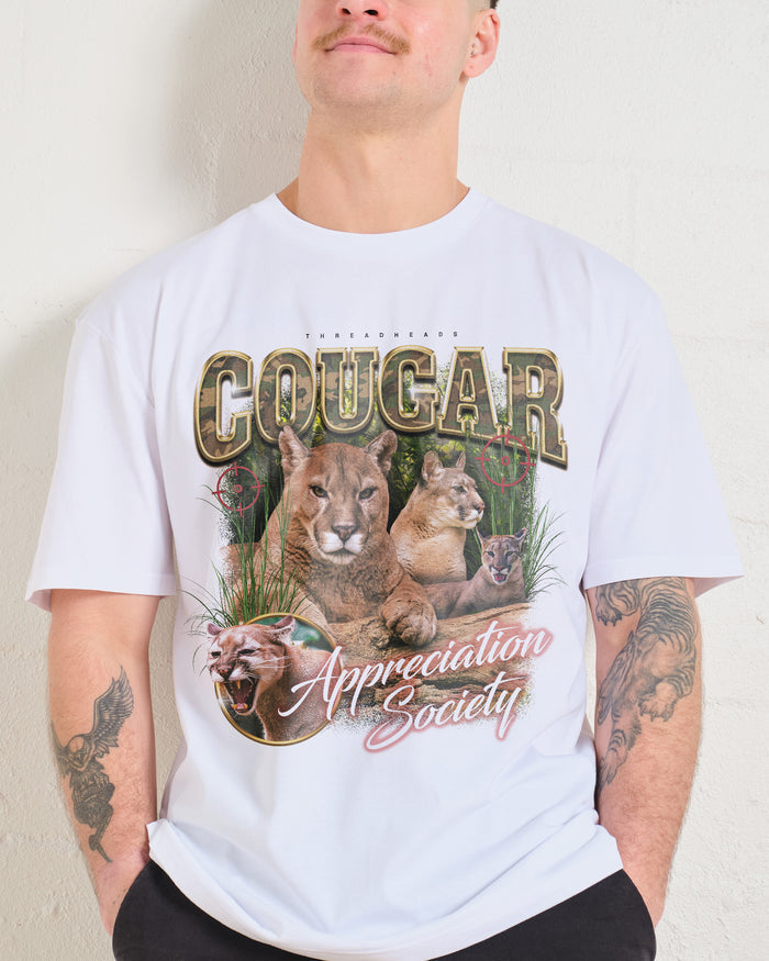 Cougar Appreciation Society T-Shirt Australia Online