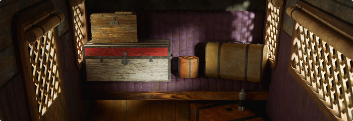 Courier Wagon 3D Model