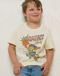 Court Cat Natural Kids T-Shirt