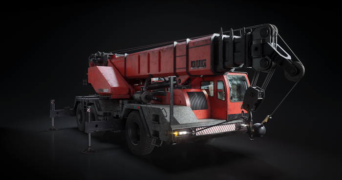 Crane 3D Model