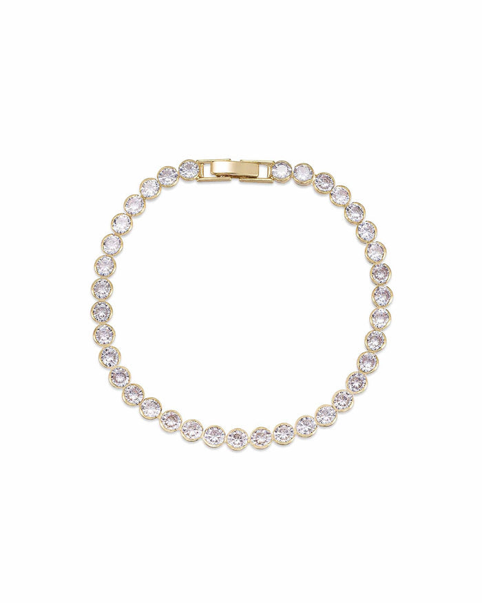 Crystal Chain Tennis Bracelet