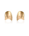 Curved Stud Earrings