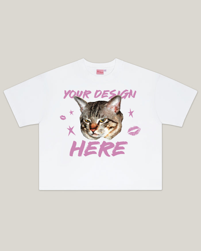 Custom Boxy Crop Tee
