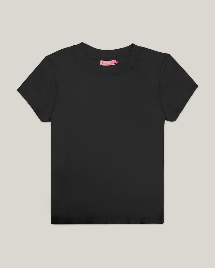 Custom Longline Baby Tee #colour_black