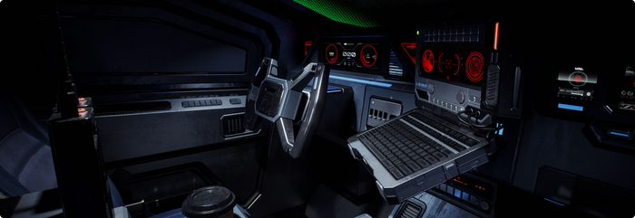 CyberPunk Police Car 3D Model