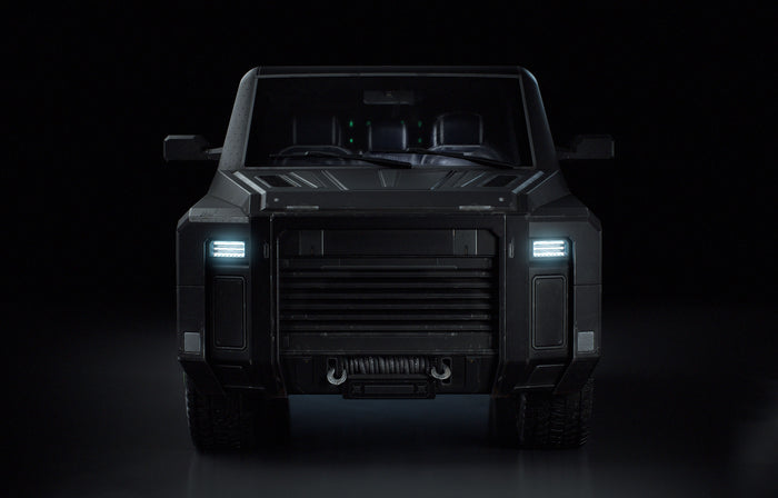 CyberPunk SUV 3D Model