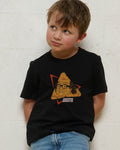 Danny Corn Chip Black Kids T-Shirt