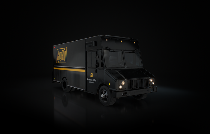 Delivery Truck 3D Model