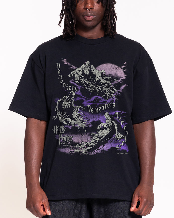Dementors Black Oversized Tee
