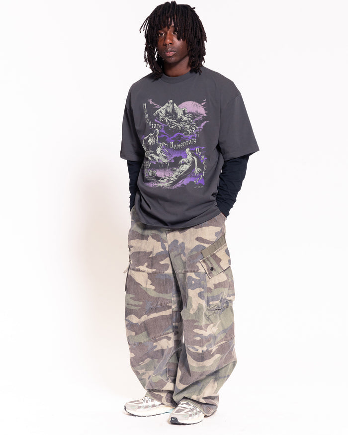 Dementors Charcoal Oversized Tee