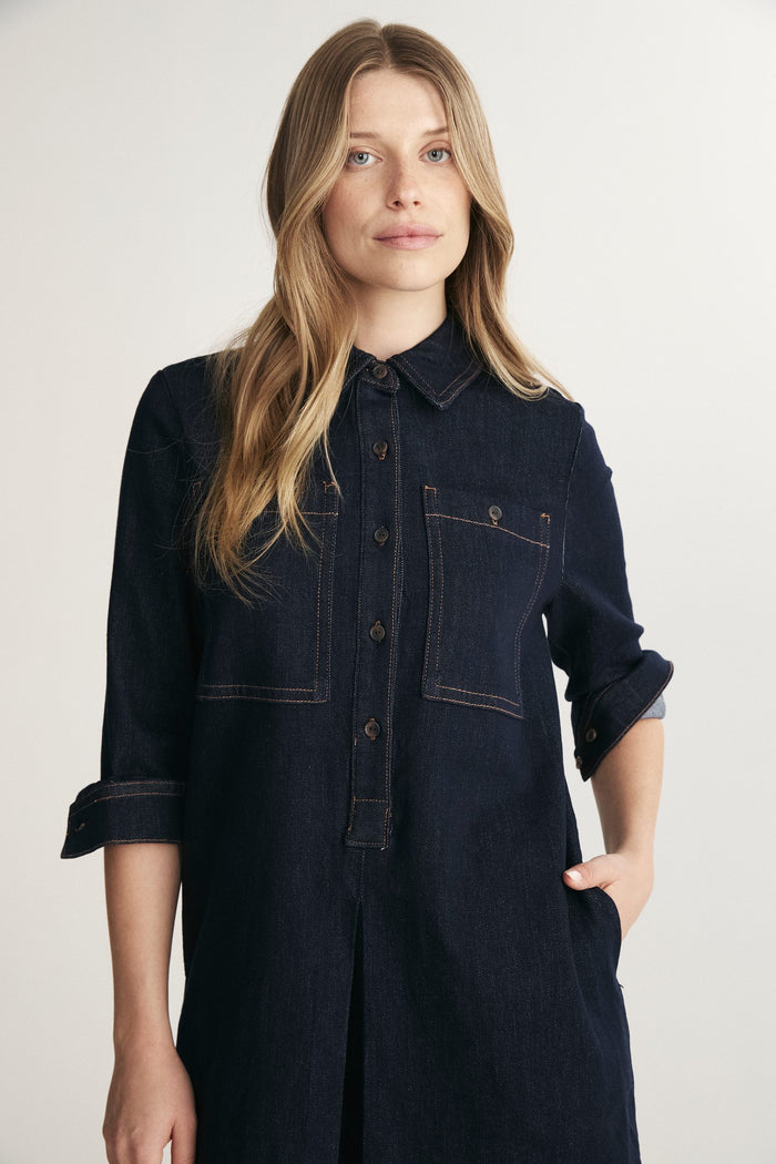 Denim dress