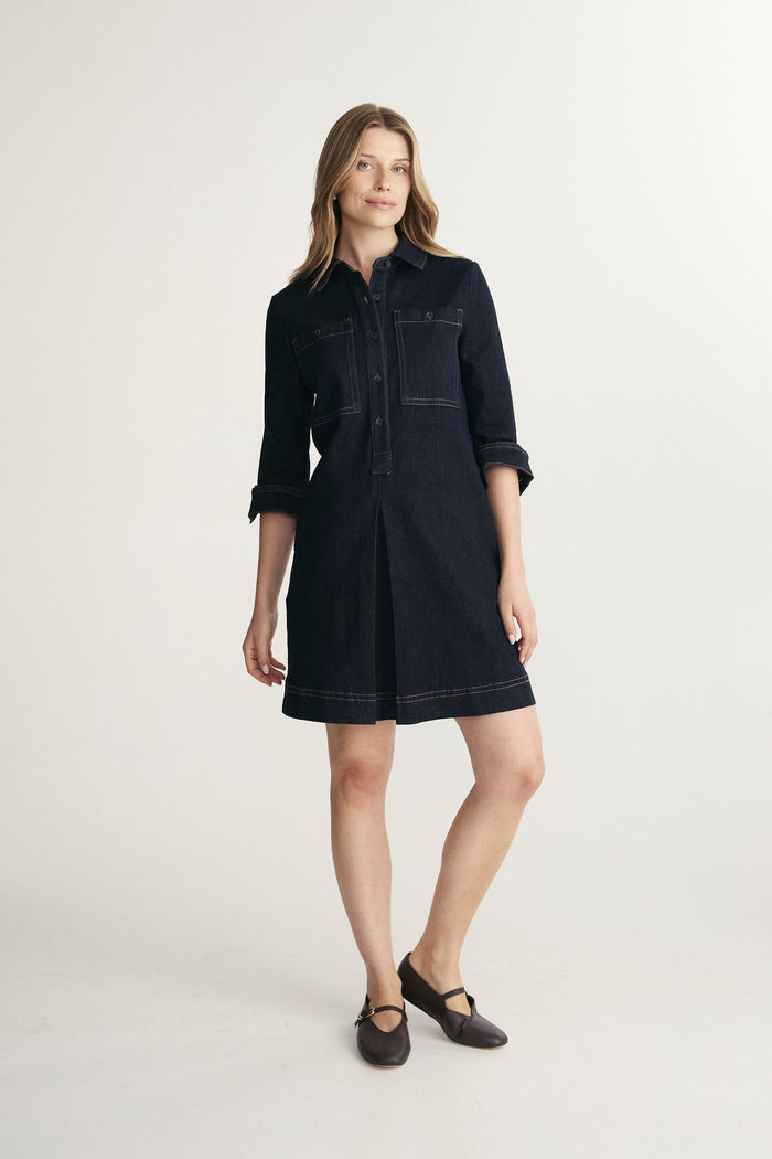 Denim dress