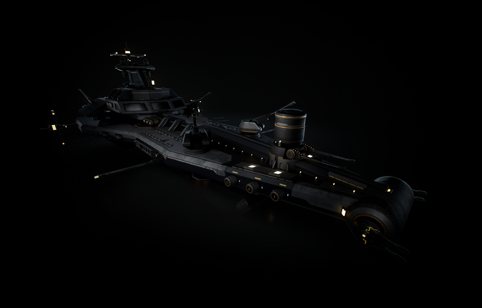 Destroyer 3D Model