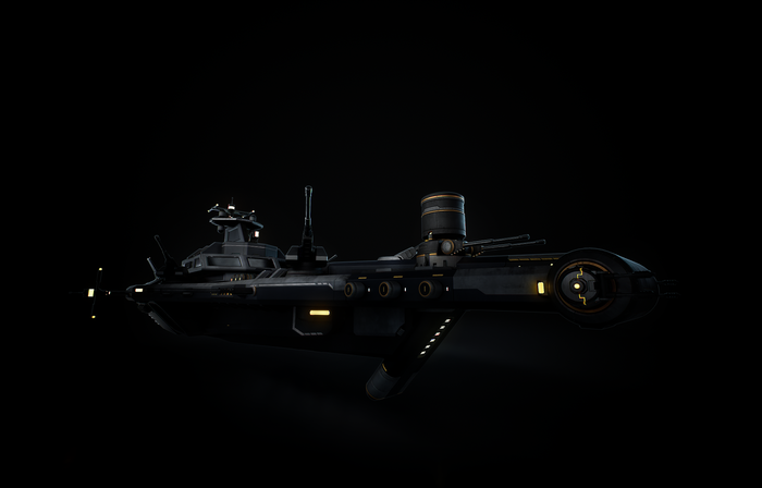 Destroyer 3D Model