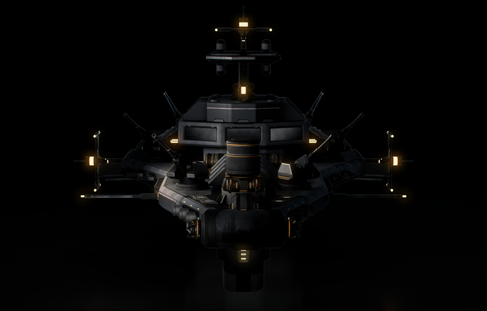 Destroyer 3D Model