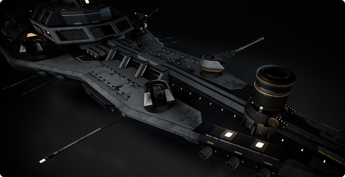 Destroyer 3D Model