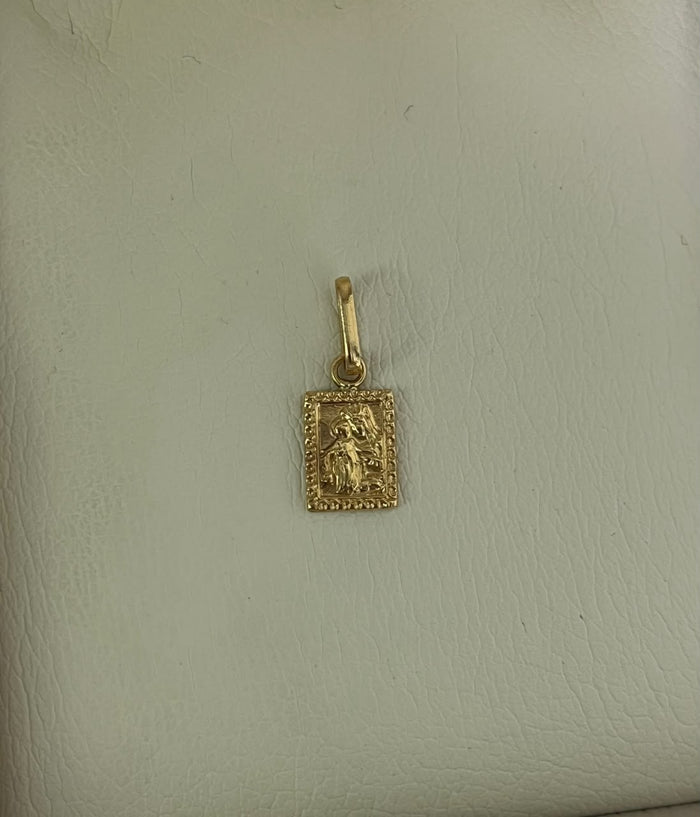 DIJE VIRGEN DEL CARMEN RECTANGULAR
