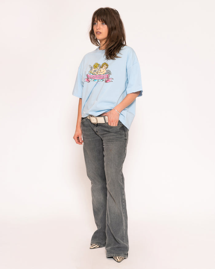 Do Not Disturb Boxy Crop Tee