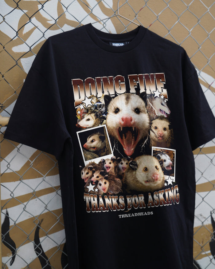 Doing Fine Opossum T-Shirt Australia Online