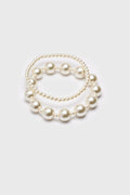 Double row stretch bracelet